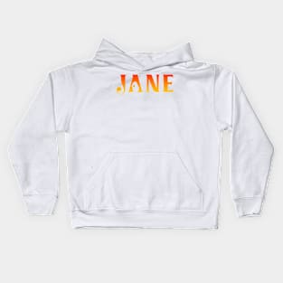 JANE tv series fan works graphic design by ironpalette Kids Hoodie